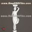 human sculpture 3d model for columns cnc model